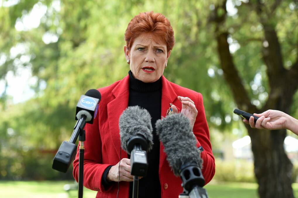 Pauline Hanson's resurgent One Nation has bagged four Senate seats. Photo: AAP
