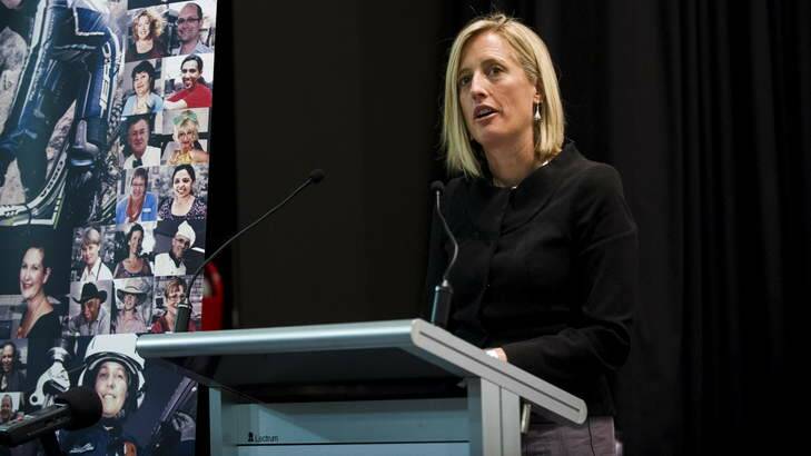 Chief minister Katy Gallagher. Photo: rohan.thomson.canberratimes@gmai