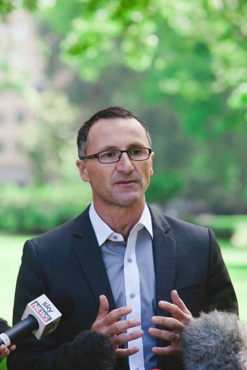 "Clearly, there's an appetite for change": Richard Di Natale. Photo: James Boddington