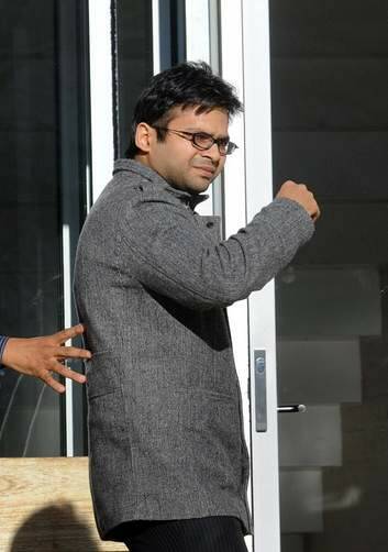 Rishi Khandelwal  leaves the Supreme Court  after bail was granted. Photo: Richard Briggs