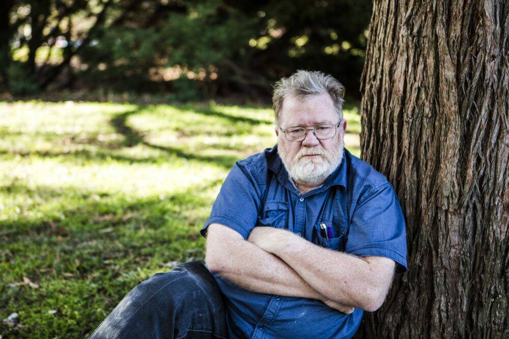 Bruce Stephenson said he felt compelled to speak out against changes to healthcare funding announced in the federal budget in the wake of his son's medical emergency.  Photo: Jamila Toderas