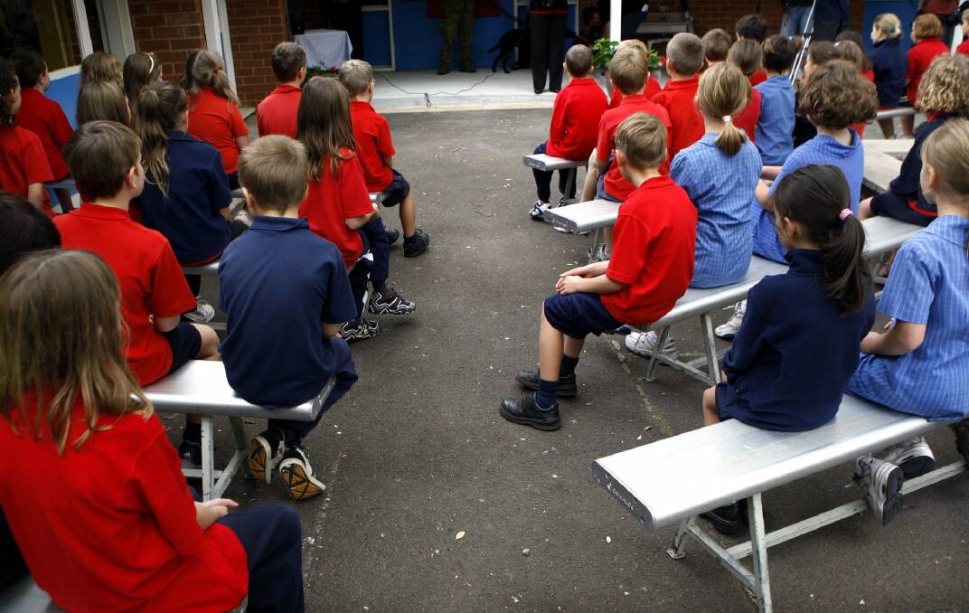 The August snapshot of the ACT School Census shows public school enrolments are increasing.
 Photo: Glen McCurtayne