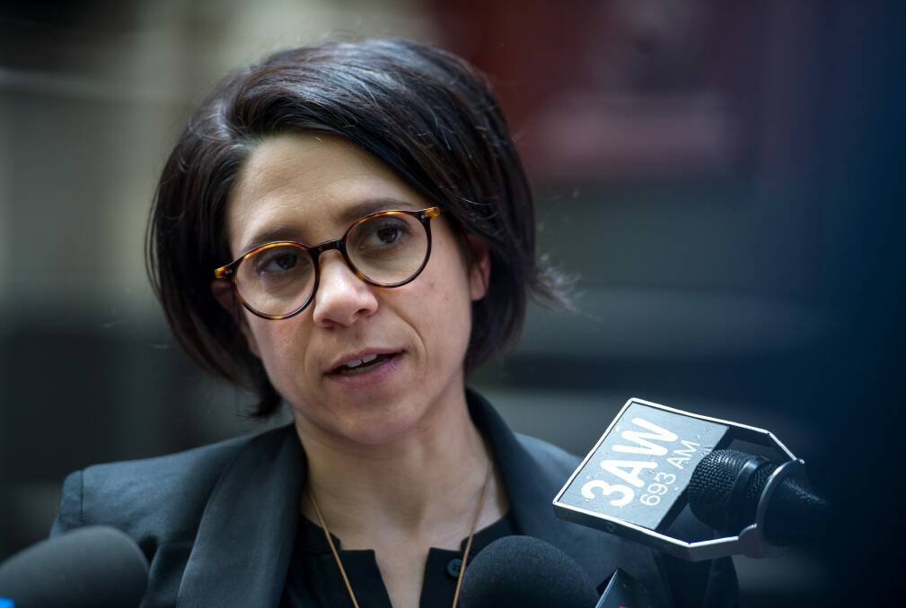 Ruth Barson from the Human Rights Law Centre is one of the lawyers challenging the government over moving children to adult prisons. Photo: Penny Stephens
