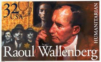 Wallenberg celebrated on a stamp.