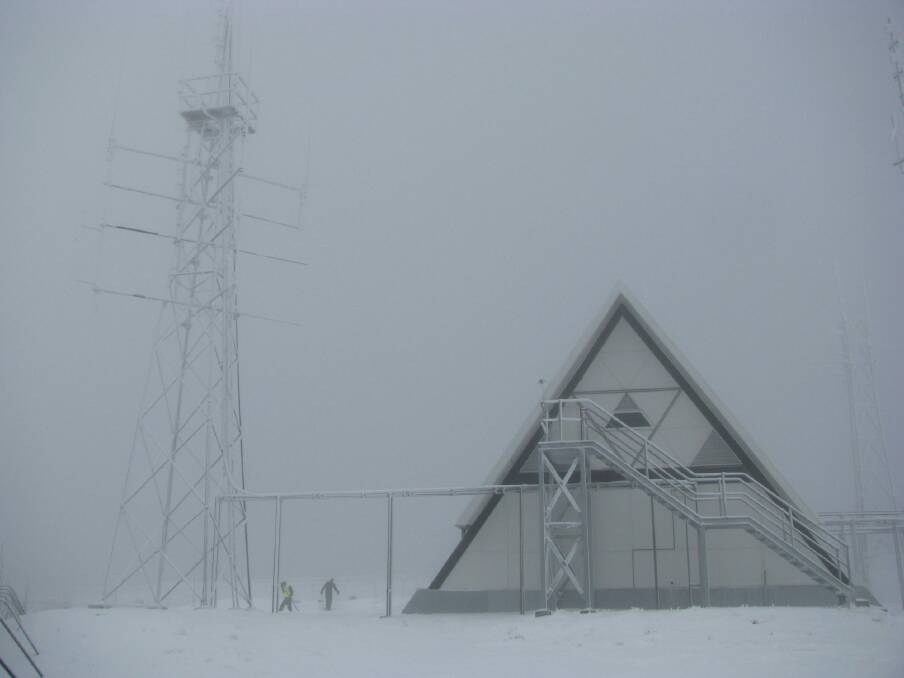 Mt Ginini air navigation facility. Photo: Supplied