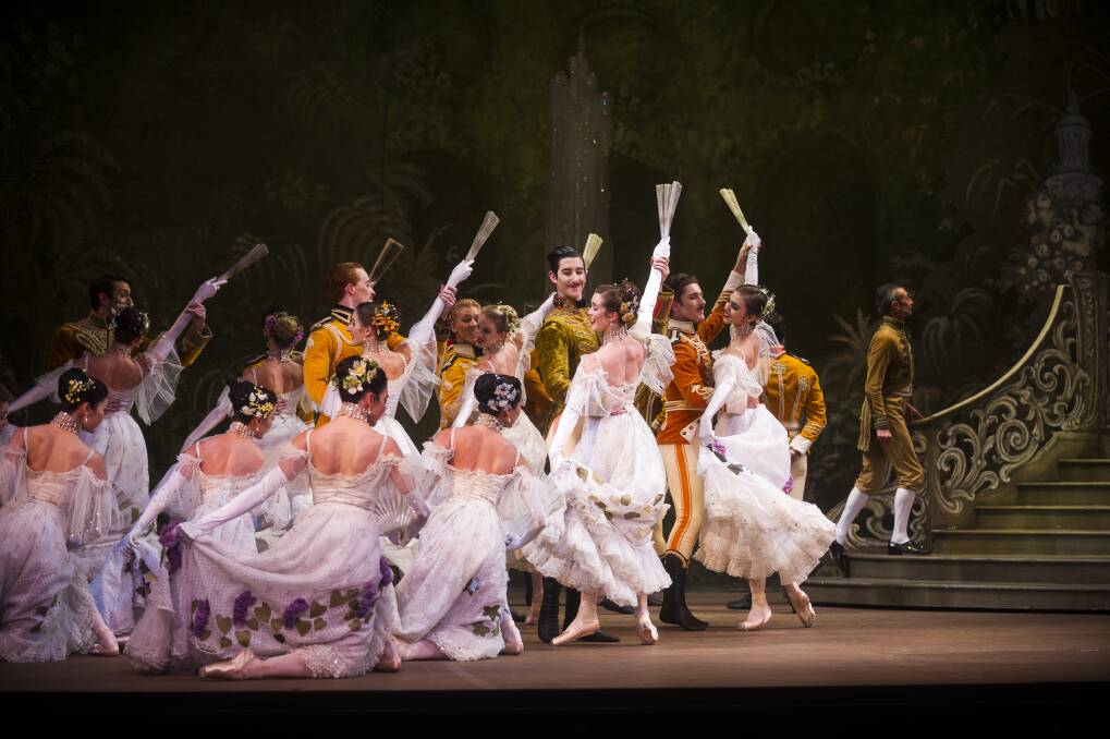 The Australian Ballet's <i>The Merry Widow</i> arrives in Canberra this week.  Photo: Dion Georgopoulos