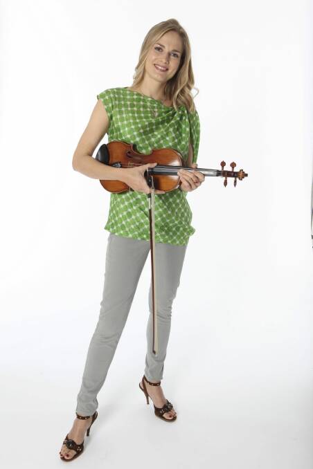 Australian Chamber Orchestra violinist Satu Vanska will perform as a soloist during the tour. Photo: Jonathan May