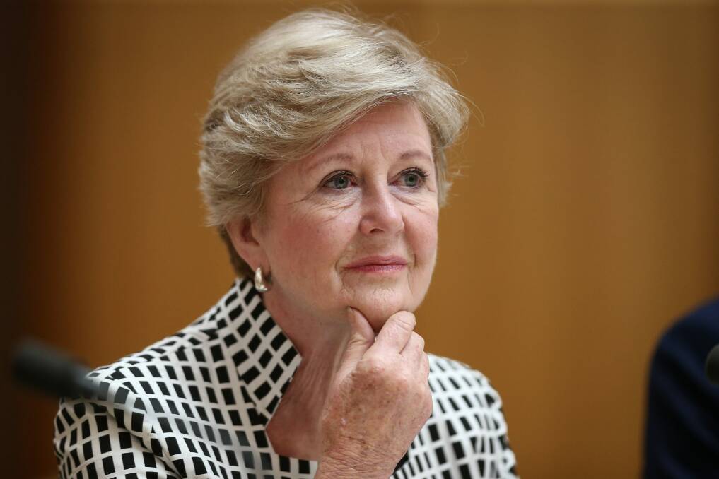 President of the Australian Human Rights Commission Professor Gillian Triggs.  Photo: Alex Ellinghausen