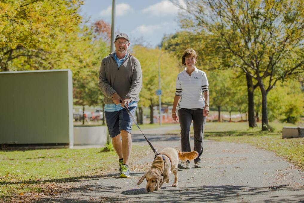 Nelson and Bernadette Blencowe of Monash disagree with the Heart Foundation's assessment but feel more could be done to encourage residents to be active.  Photo: Jamila Toderas