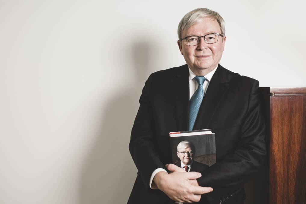 Kevin Rudd: "Whether this account unsettles other narratives ... is yet to be seen."  Photo: Jamila Toderas
