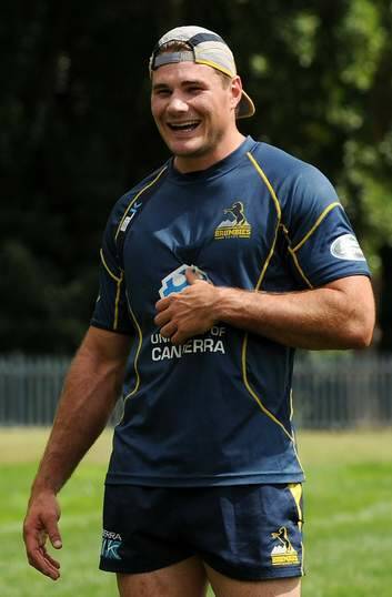 Brumbies captain Ben Mowen will forego alcohol this season in an attempt to lead the ACT to a Super Rugby title. Photo: Colleen Petch