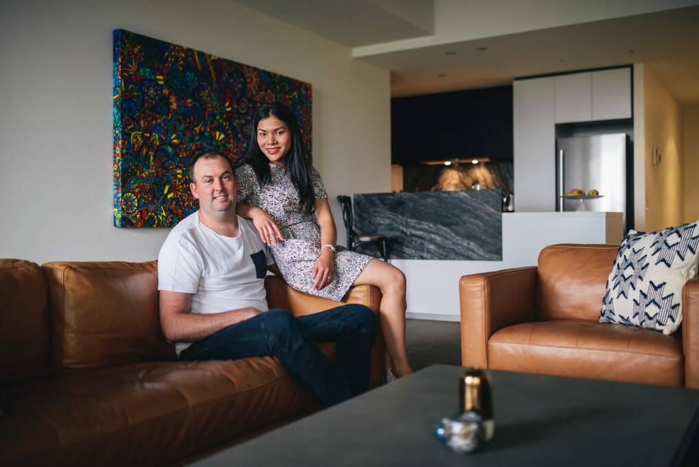 Tim van der Linden and Panatda rent out their Acton apartment on Airbnb Photo: Rohan Thomson