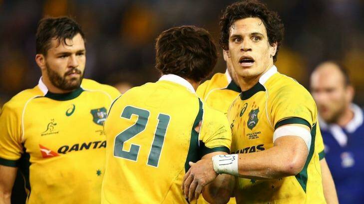 Brumby Matt Toomua injured his adductor while playing for the Wallabies. Photo: Getty Images