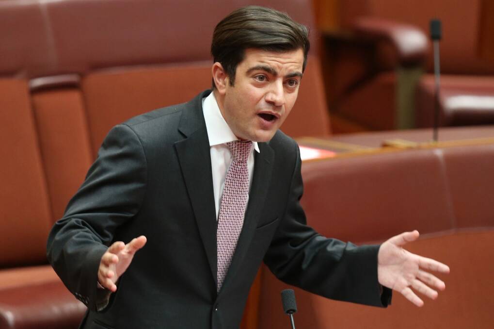 Labor senator Sam Dastyari has criticised the proposed voting changes. Photo: Andrew Meares