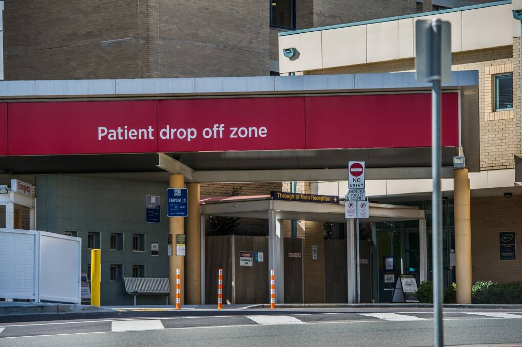 Four patients died by suicide on the Canberra Hospital campus in less than two years. Photo: Karleen Minney
