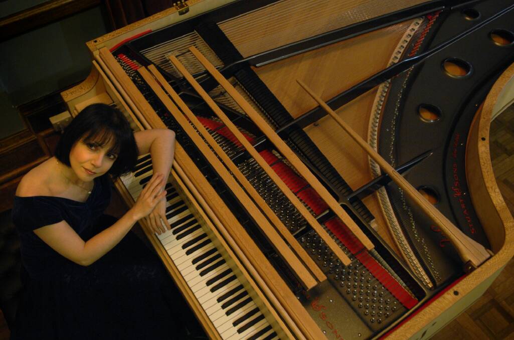 Pianist Marcela Fiorillo will perform at the National Gallery of Australia Photo: Melissa Adams