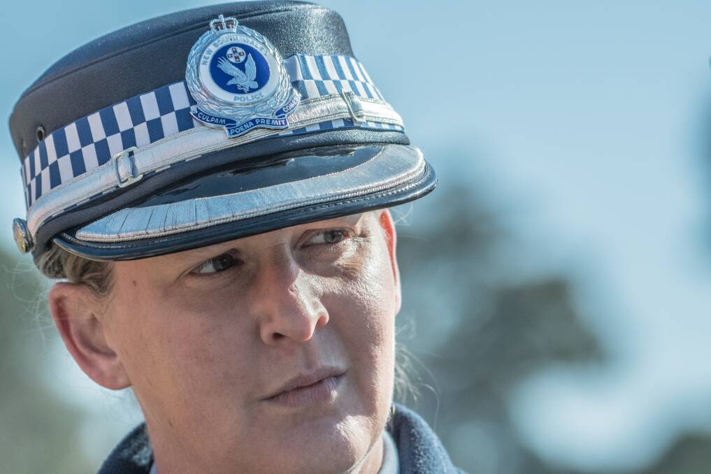 Inspector Alison Brennan, who says police believe each of the cars involved in the head-on crash were carrying four people. Photo: Karleen Minney