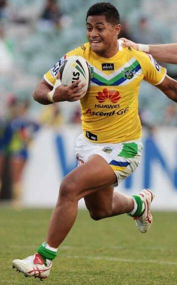 Anthony Milford is one of several Souths Logan juniors to play for the Raiders. Photo: Getty Images