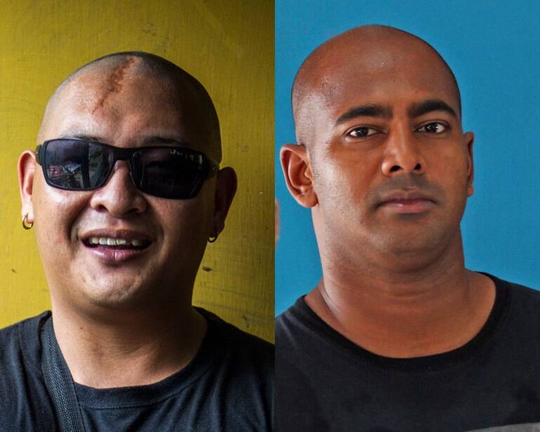 Executed: Andrew Chan and Myuran Sukumaran were put to death in Indonesia.