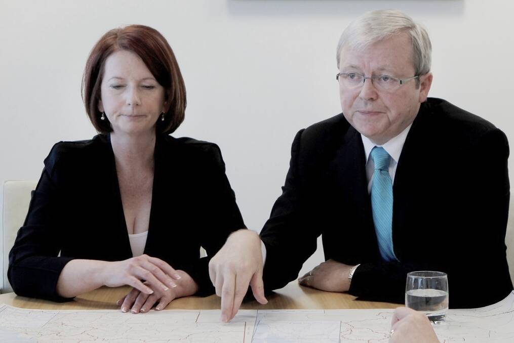 Julia Gillard and Kevin Rudd never had the luxury that Malcolm Turnbull now enjoys. Photo: Andrew Meares