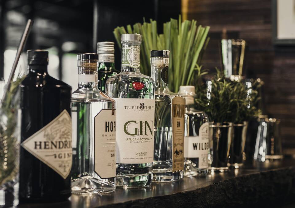 Enjoy a gin-infused lunch at Hotel Kurrajong. Photo: Supplied