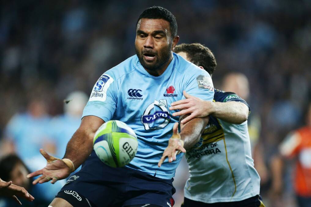 Wycliff Palu will make a come back for the Waratahs on an extended player squad contract. Photo: Getty Images