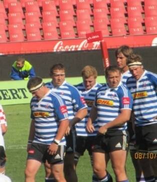 Ruan and JP Smith playing for the Stormers' Currie Cup side in 2010. Photo: Suplied