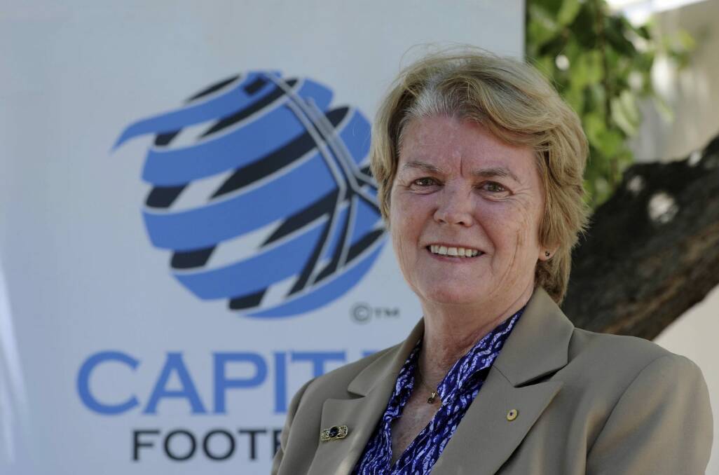Capital Football chief executive Heather Reid finished her role on Thursday. Photo: Graham Tidy