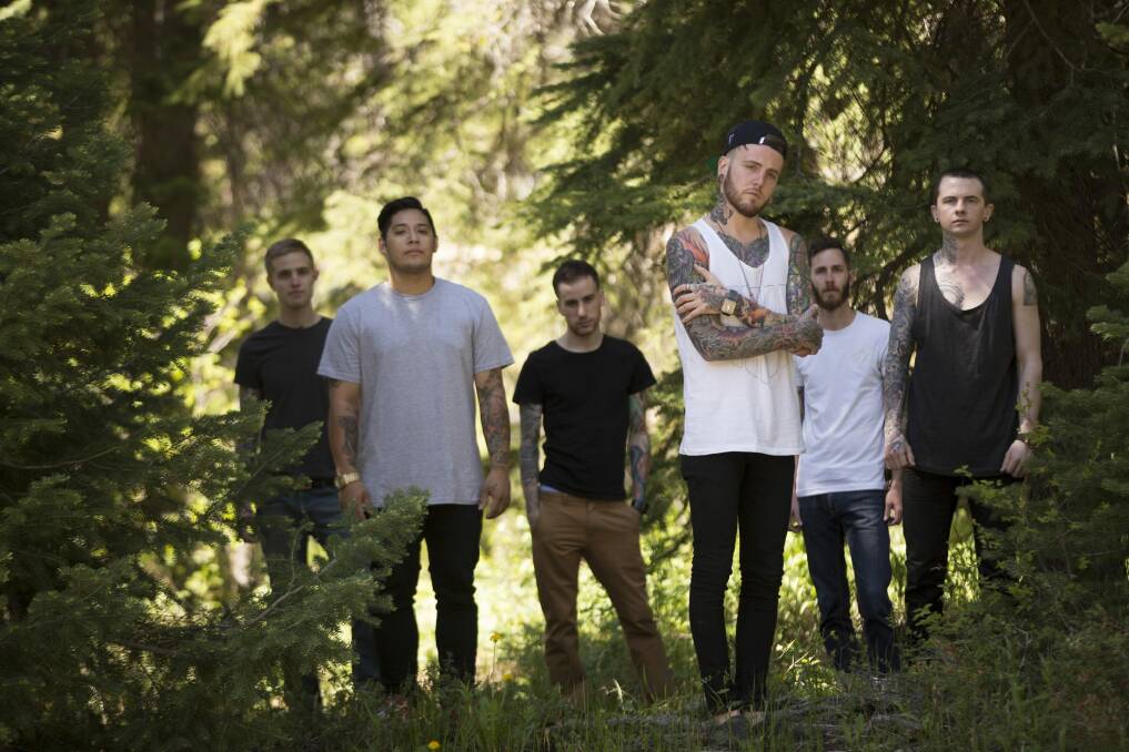 US hard rock band Chelsea Grin will perform at The Basement, Belconnen Photo: Supplied