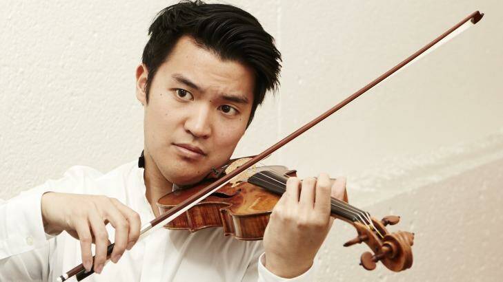 Virtuoso violinist Ray Chen is taking his remarkable talents on tour. Photo: Keith Saunders