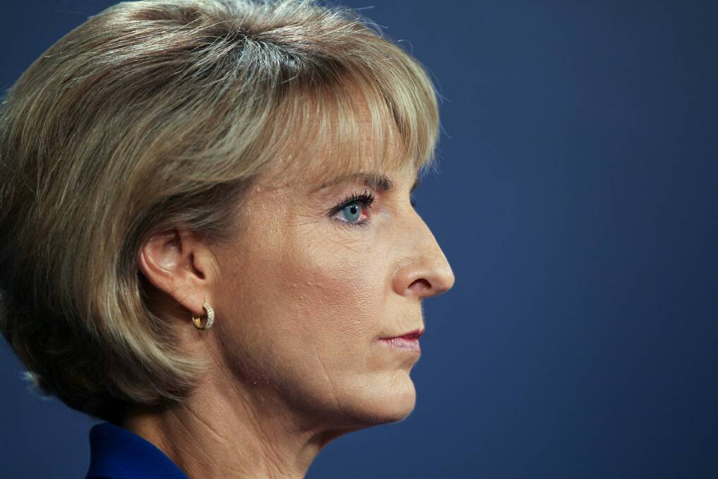 From Monday, the Australian Public Service will roll out the most comprehensive strikes in its two-year dispute with the Government. Pictures is Public Service Minister Michaelia Cash Photo: Janie Barrett