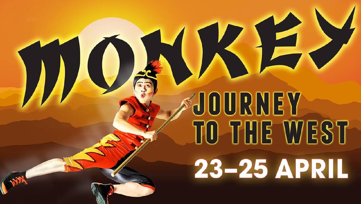 "Monkey... Journey to the West" will be playing at the Canberra Theatre 