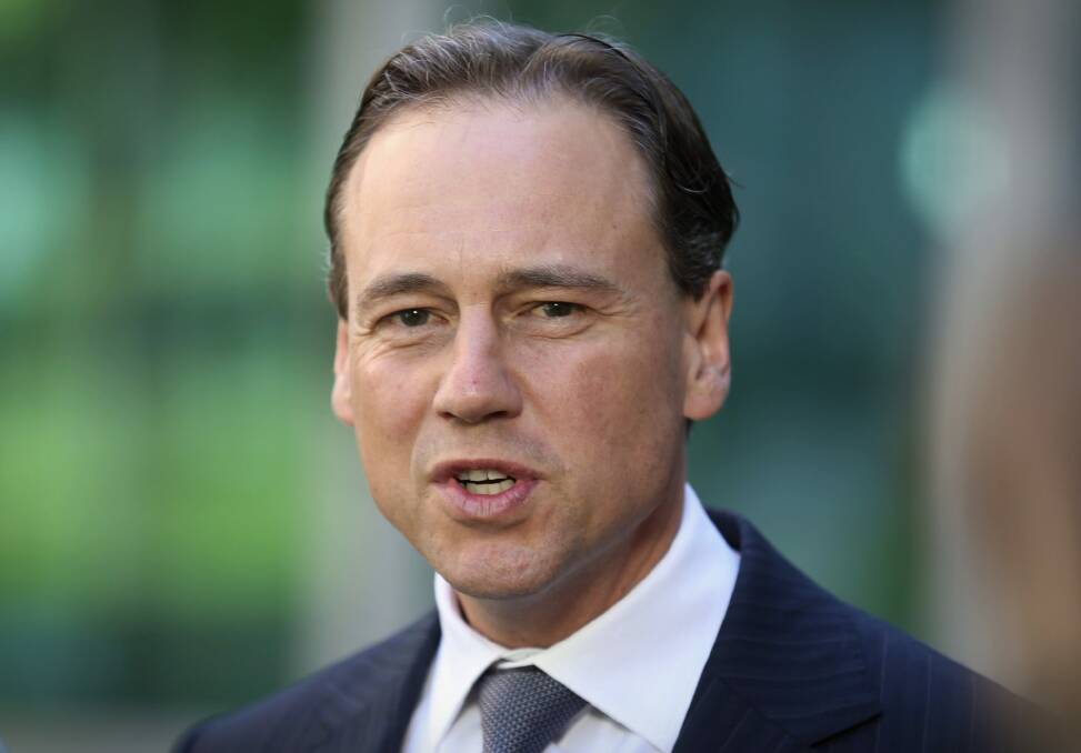 Environment Minister Greg Hunt. Photo: Andrew Meares