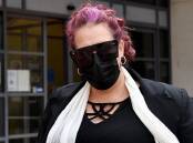 Kallista Mutten bought drugs with Justin Stein after he'd killed her daughter, a jury has heard. (Bianca De Marchi/AAP PHOTOS)