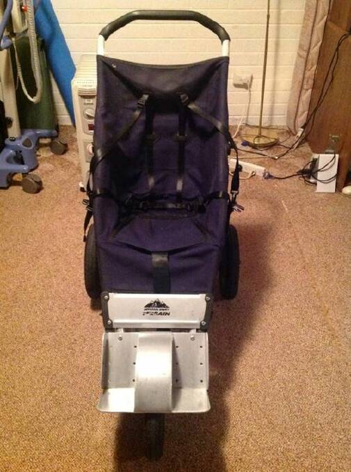 The special needs stroller. 