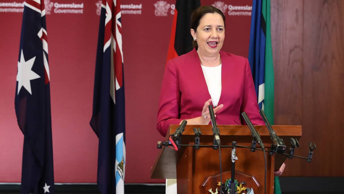 Queensland Premier Annastacia Palaszczuk has taken control of her state's coronavirus response. Picture: Getty Images