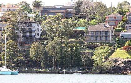 Not in our backyard... the Hunters Hill site from which radioactive waste will be removed.