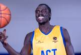 Bul Kuol represented the ACT and Canberra Gunners before his NBL breakthrough. Picture by Gary Ramage