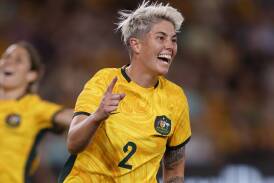 Michelle Heyman has been in top form for the Matildas. Picture Getty Images