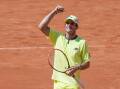 American Tommy Paul has reached the semi-finals of the Italian Open in Rome. (AP PHOTO)