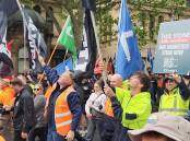 Unions campaigned hard for a national ban on engineered stone in the building industry. (Luke Costin/AAP PHOTOS)