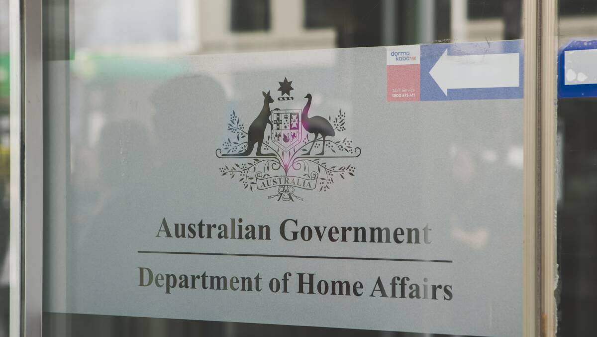 The Department of Home Affairs office. Picture: Jamila Toderas