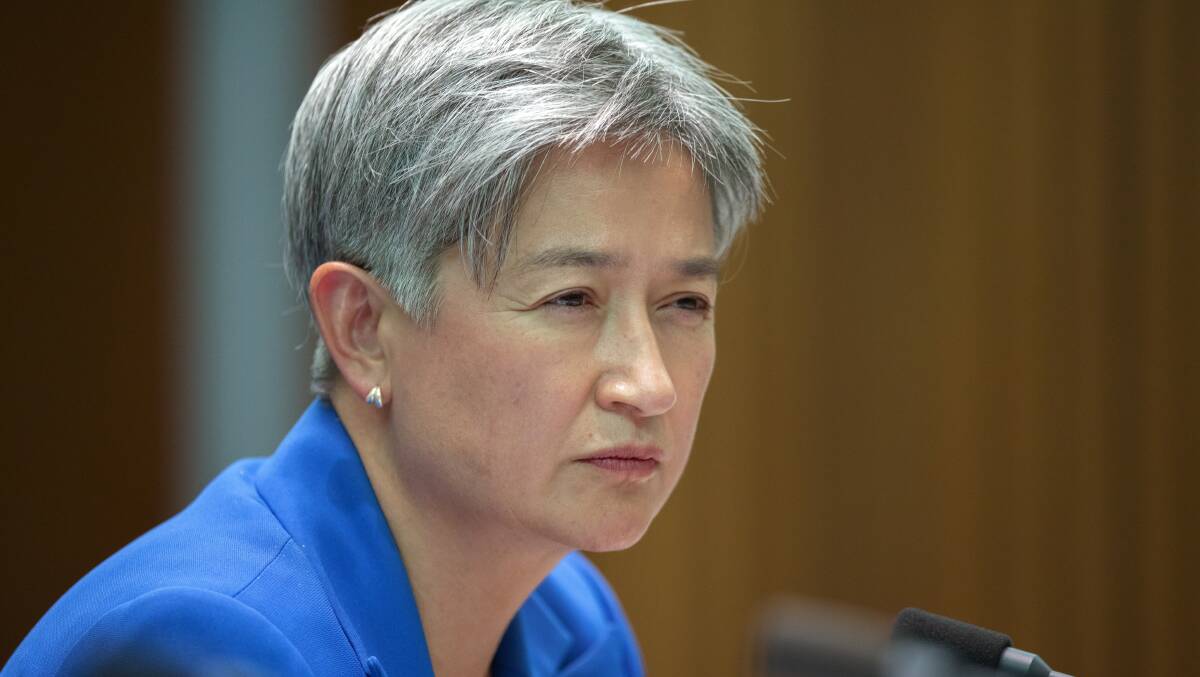 Foreign Minister Penny Wong. Picture by Sitthixay Ditthavong