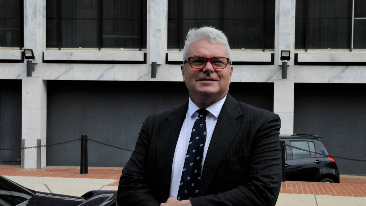 David McBride arrives at the ACT Supreme Court for an appearance last year. Picture: Blake Foden