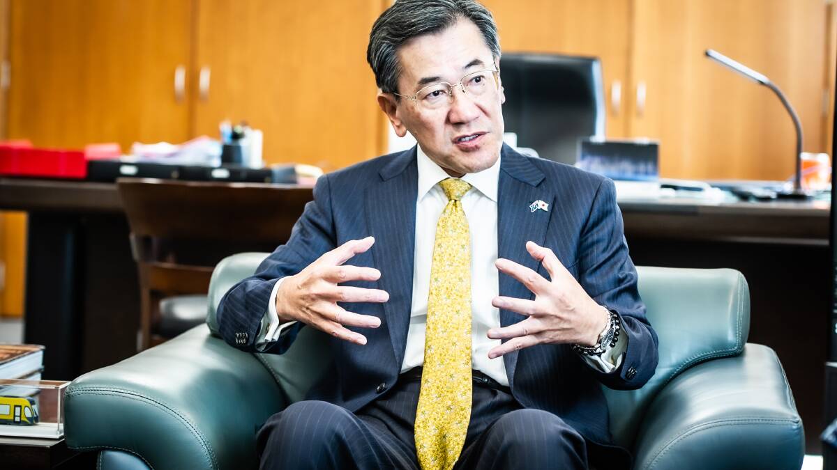 Japanese ambassador Shingo Yamagami sits down with The Canberra Times to discuss his short but impactful stint in Canberra. Pictures by Karleen Minney