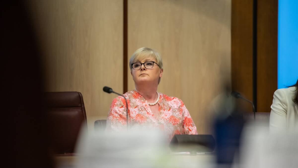 Former NDIS minister and Liberal senator Linda Reynolds. Picture by Karleen Minney.