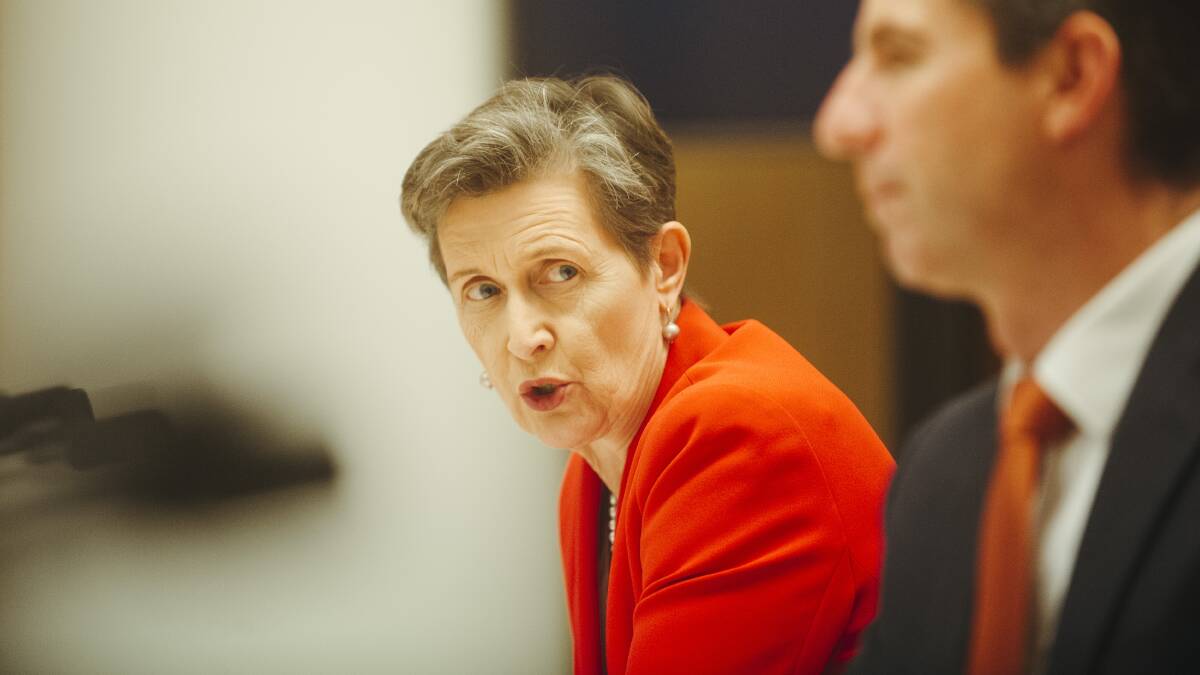 Former Department of Finance secretary Rosemary Huxtable, who was in charge of the department in 2019. Picture by Dion Georgopoulos