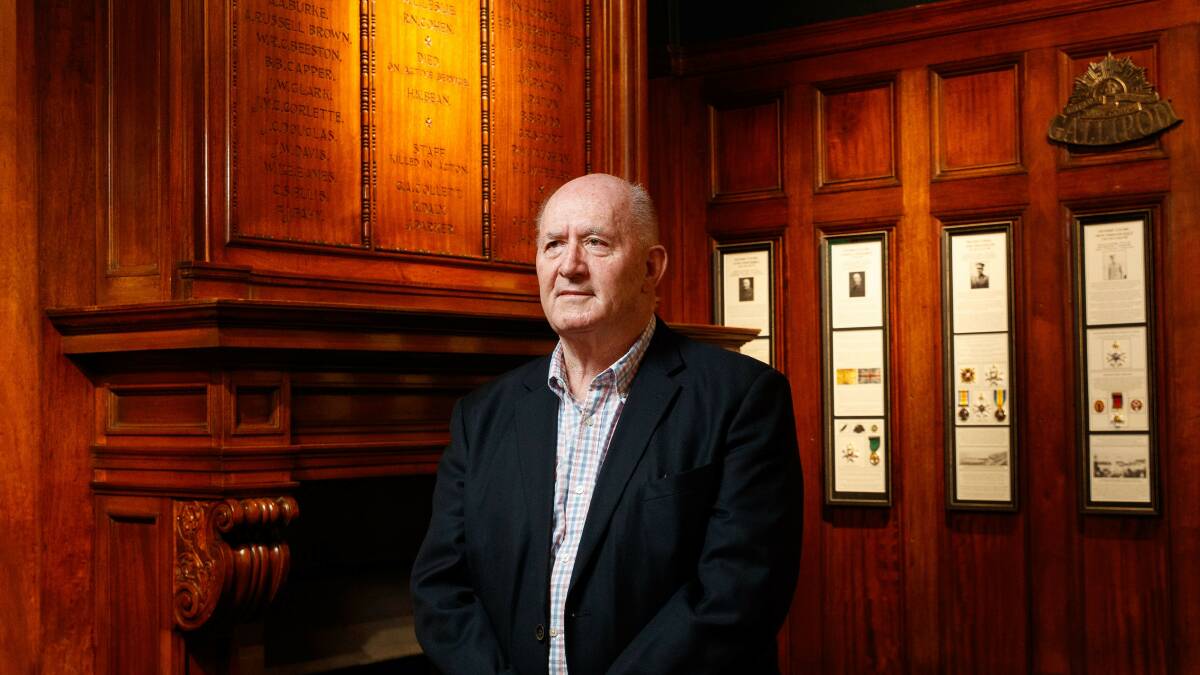Former Governor General Peter Cosgrove. Picture by Max Mason-Hubers