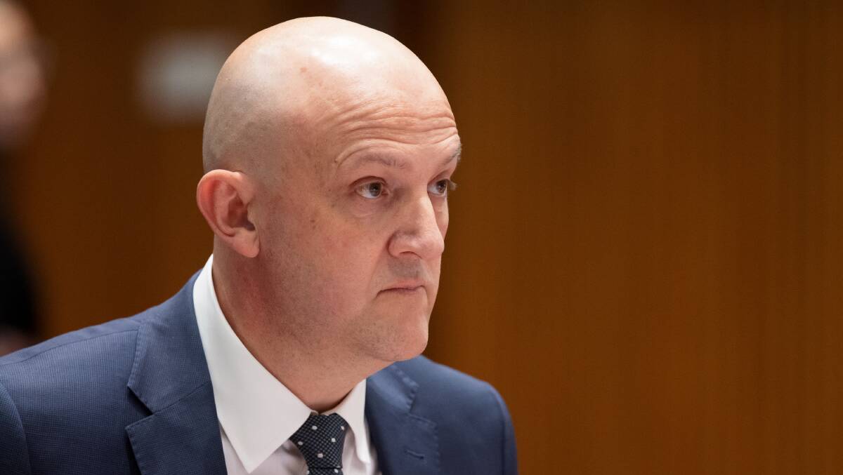 ASIO Director-General Mike Burgess has said 'ideologically-motivated' extremism is now approaching half of the agency's caseloads. Picture: Sitthixay Ditthavong