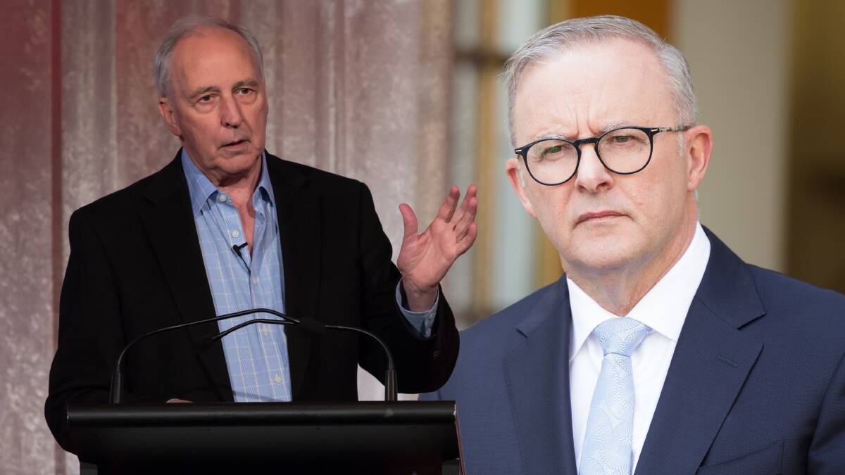 Former prime minister Paul Keating has slammed Prime Minister Anthony Albanese's AUKUS announcement as the "worst international decision" since WWI conscription. Pictures Shutterstock, Sitthixay Ditthavong